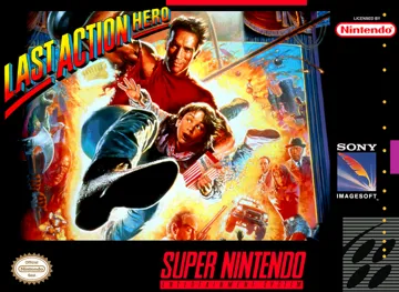 Last Action Hero (USA) box cover front